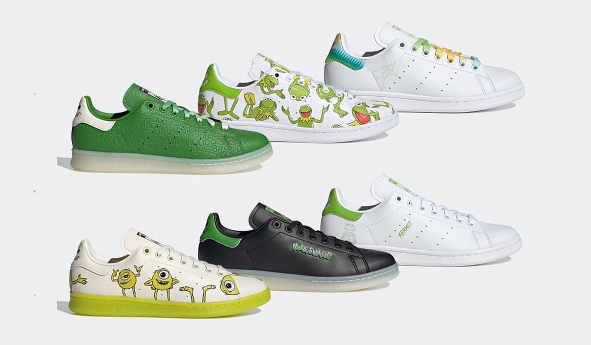 Spolupráca adidas Stan Smith x Disney (Primegreen Character Pack)